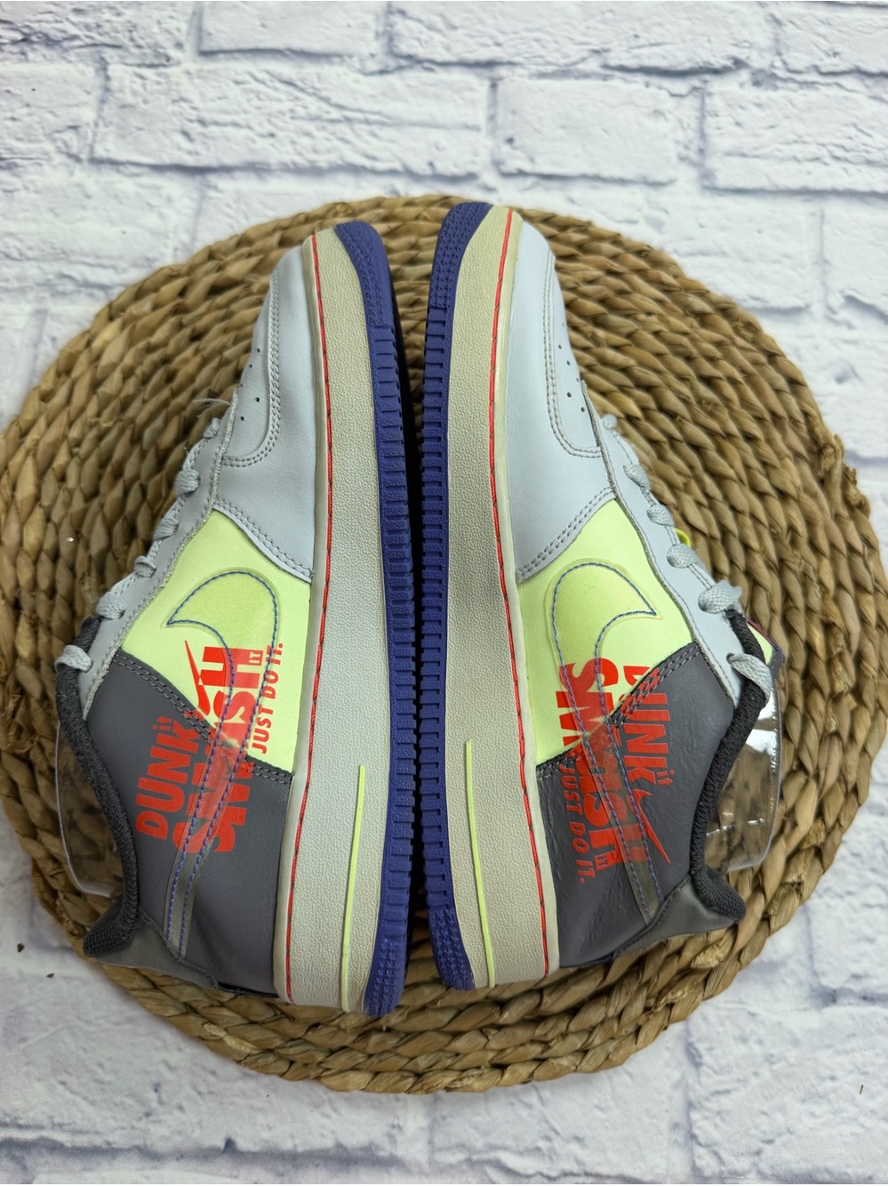 Rare! Nike Force 1 LV1 Evolution of Swish. Size YU/Women US 9 /EU 40. - Picture 6 of 8